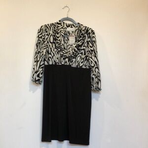 Black and White Dress